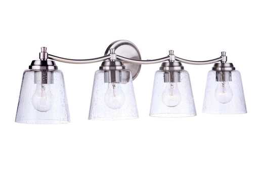 Tyler 4 Light 31" Vanity in Brushed Polished Nickel