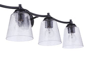 Tyler 4 Light 31" Vanity in Flat Black