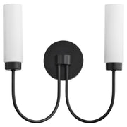 Jerome 2 Light Wall Sconce in Matte Black