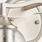 Jardin 2 Light Vanity in Satin Nickel