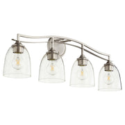 Jardin 4 Light Vanity in Satin Nickel