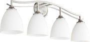 Jardin 4 Light Vanity in Satin Nickel