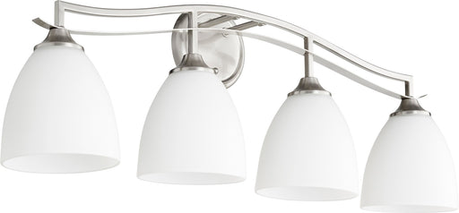 Jardin 4 Light Vanity in Satin Nickel