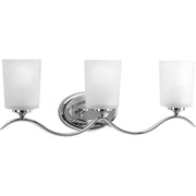 Inspire 3-Light Bath Vanity Light in Polished Chrome