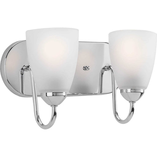 Gather Two Light Bath in Polished Chrome