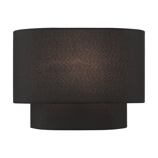 Bainbridge Half Moon ADA Wall Sconce in Black