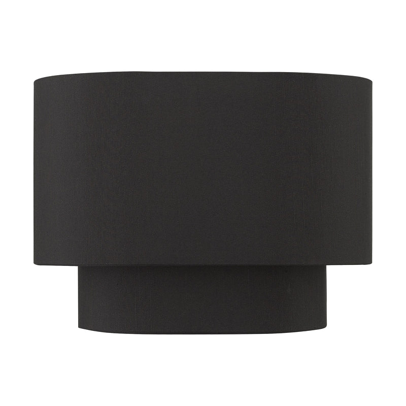 Bainbridge Half Moon ADA Wall Sconce in Black