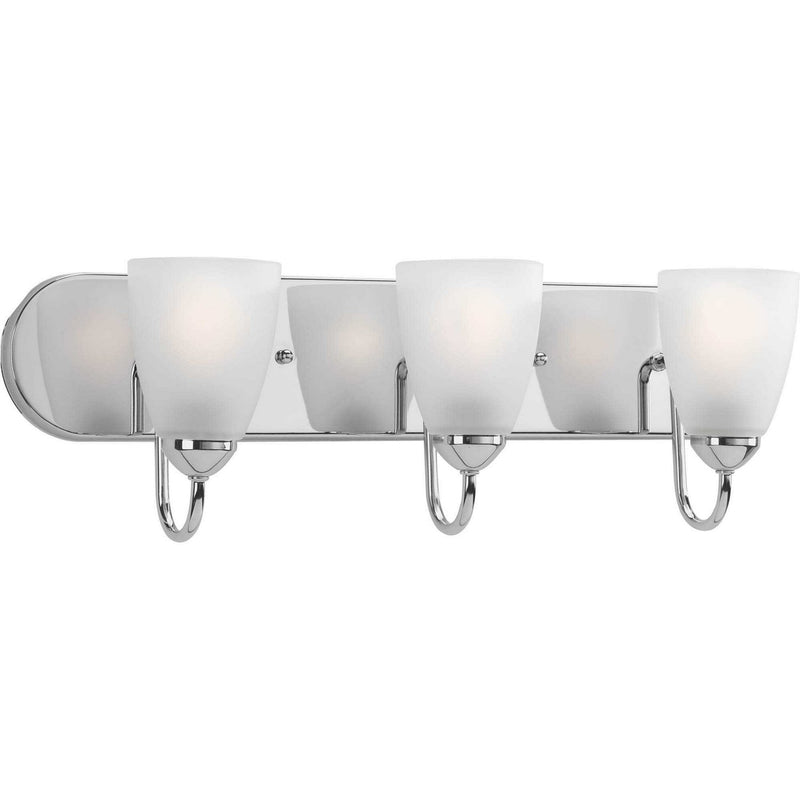 Gather 3-Light Bath Vanity Light in Polished Chrome