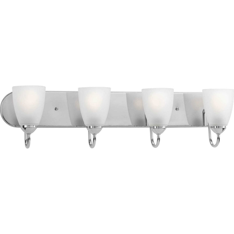 Gather 4-Light Bath Vanity Light in Polished Chrome