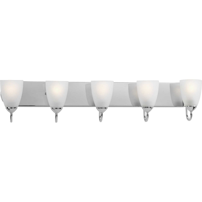 Gather 5-Light Bath Vanity Light in Polished Chrome
