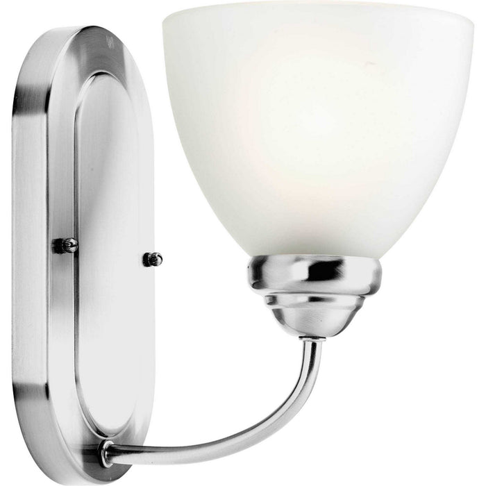 Heart One Light Bath Bracket in Polished Chrome