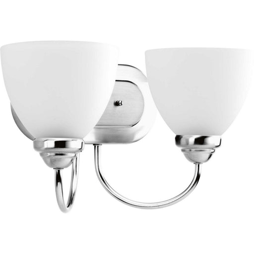 Heart Two Light Bath Bracket in Polished Chrome