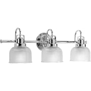 Archie 3-Light Bath Vanity Light in Polished Chrome