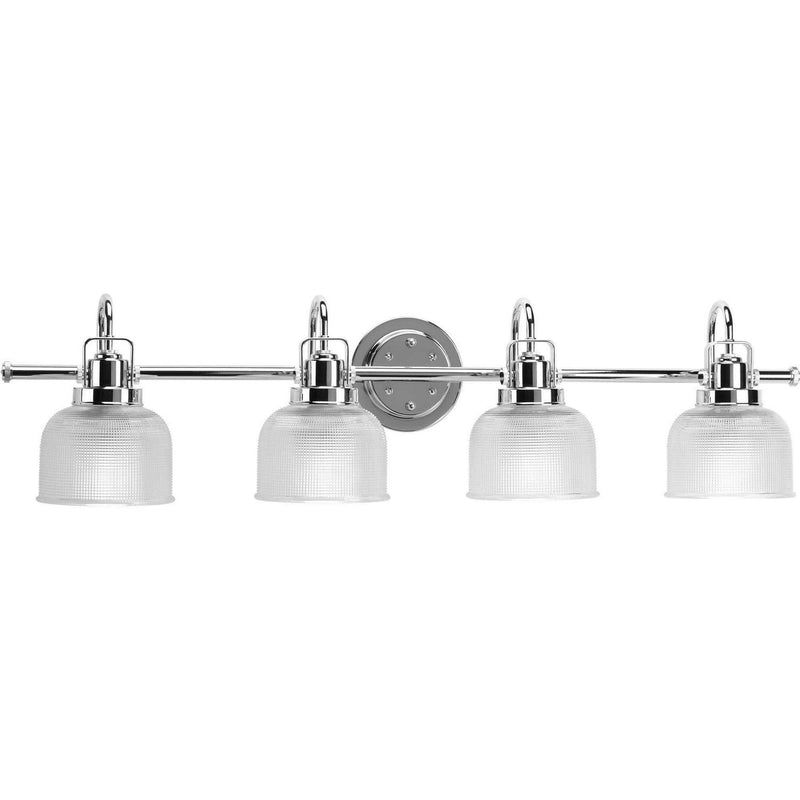 Archie 4-Light Bath Vanity Light in Polished Chrome