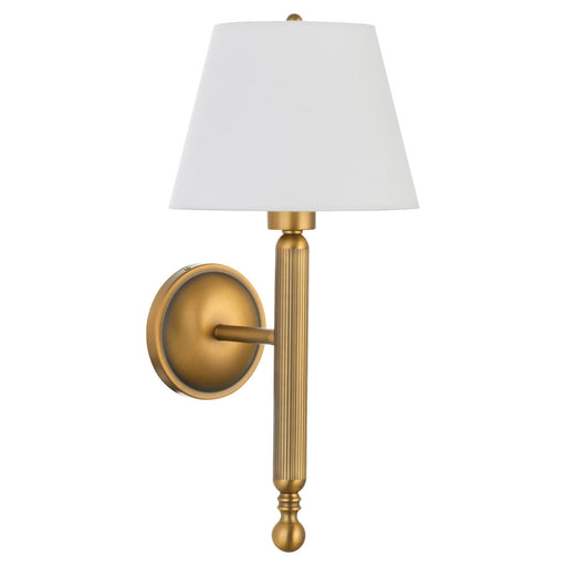 Rhodes 1 Light Wall Sconce in Brushed Brass