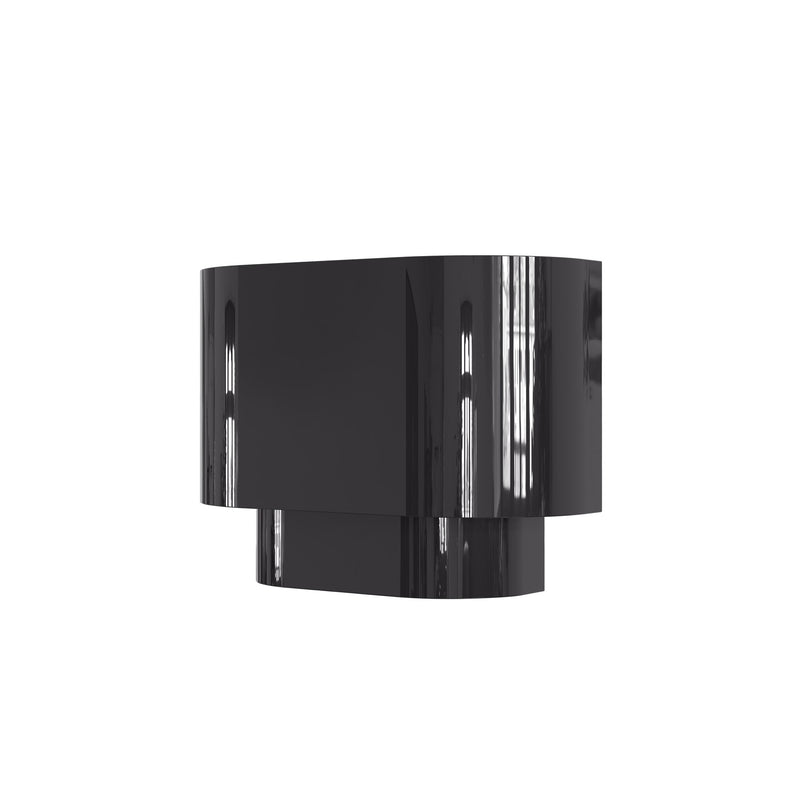 Springview ADA Wall Sconce in Shiny Black