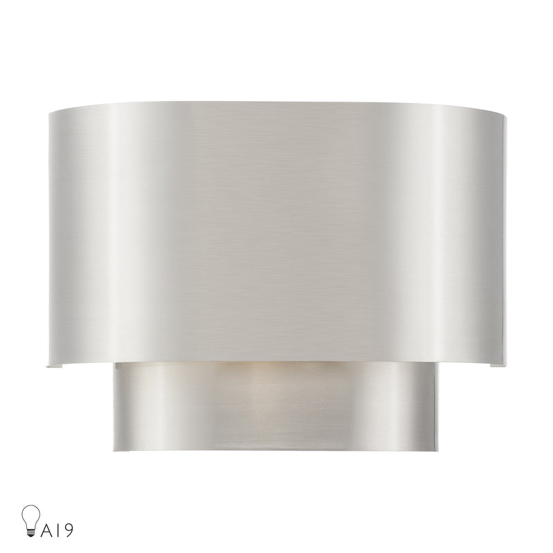 Springview ADA Wall Sconce in Brushed Nickel