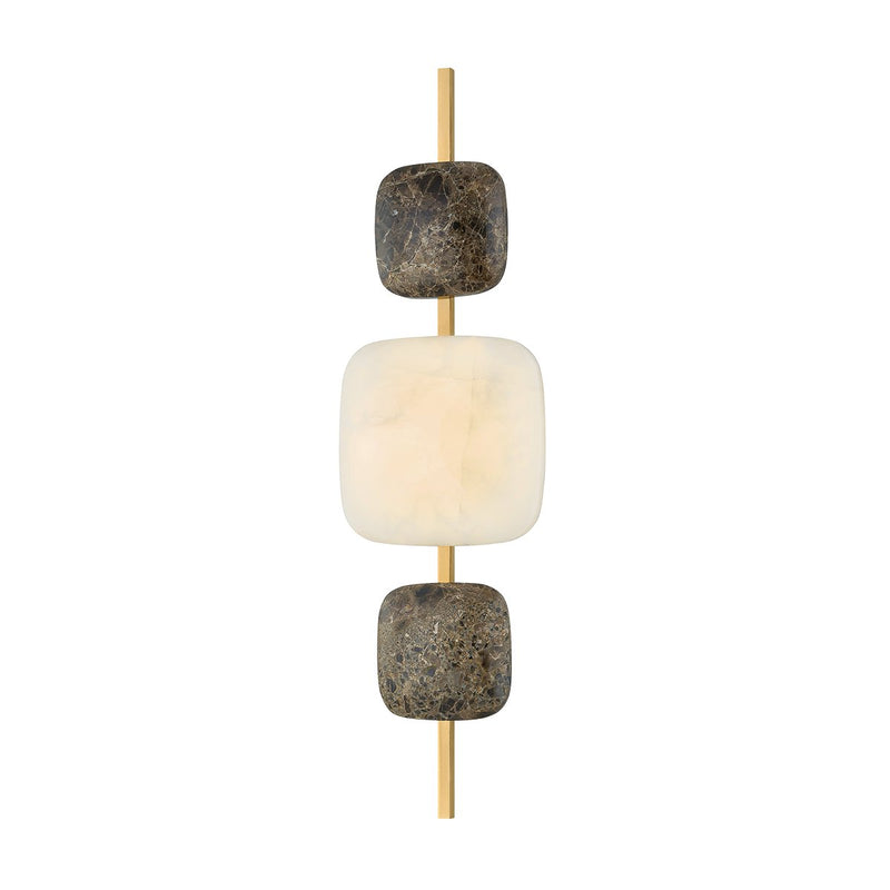 Salisbury Wall Sconce in Vintage Brass