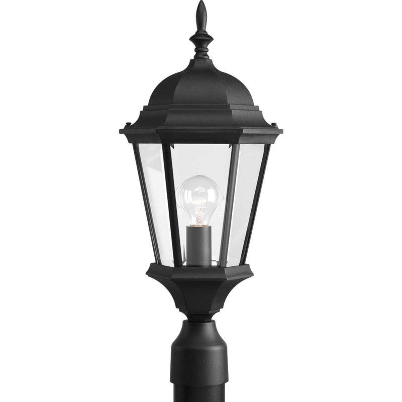 Welbourne Outdoor Post Light in Textured Black