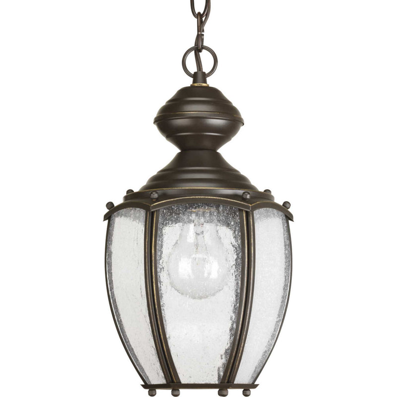 Roman Coach One Light Lantern in Antique Bronze