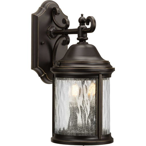 Ashmore 2-Light Outdoor Wall Lantern in Antique Bronze