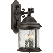Ashmore 3-Light Large Outdoor Wall Lantern in Antique Bronze