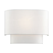 Manorwood 11" ADA Wall Sconce in White