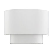Manorwood 11" ADA Wall Sconce in White