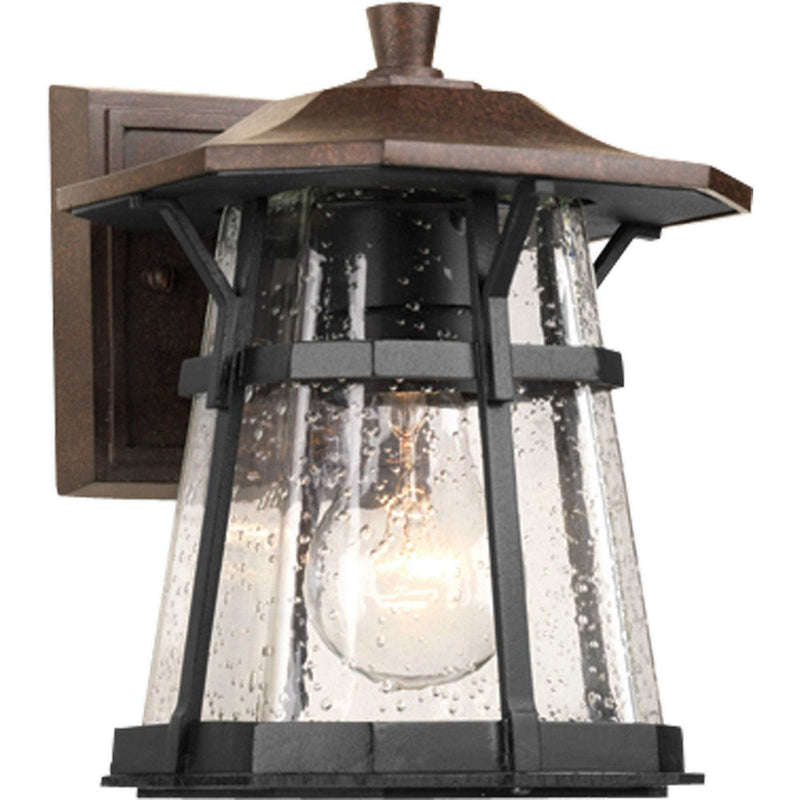 Derby Small Outdoor Wall Lantern in Espresso