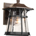 Derby One Light Wall Lantern in Espresso