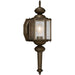 Roman Coach One Light Wall Lantern in Antique Bronze