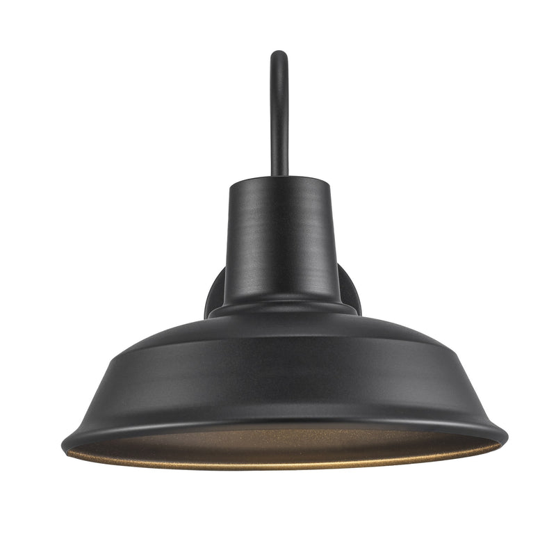 Tacoma 12.5" Outdoor Wall Light in Black