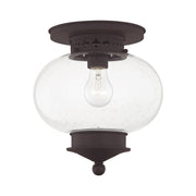 Harbor Flush Mount in Bronze