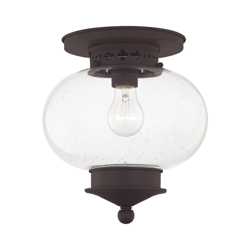 Harbor Flush Mount in Bronze