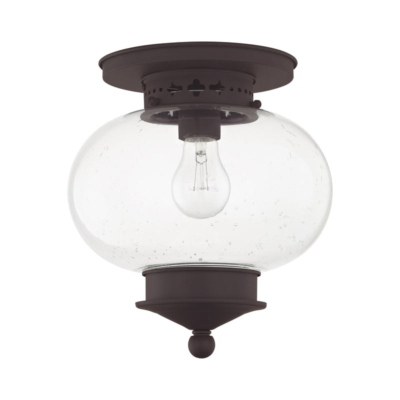 Harbor Flush Mount in Bronze