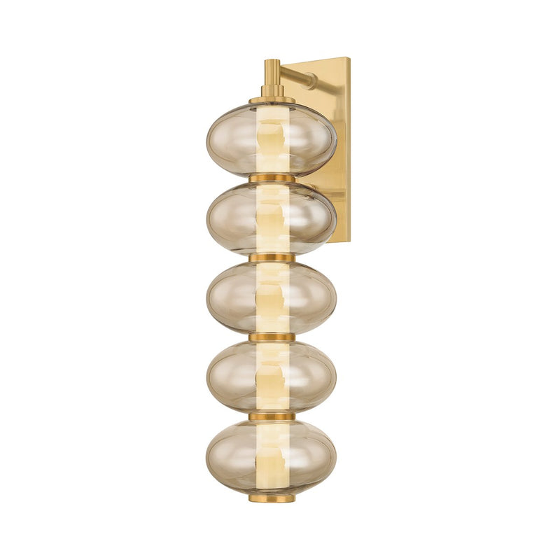 Toulouse Wall Sconce in Vintage Brass