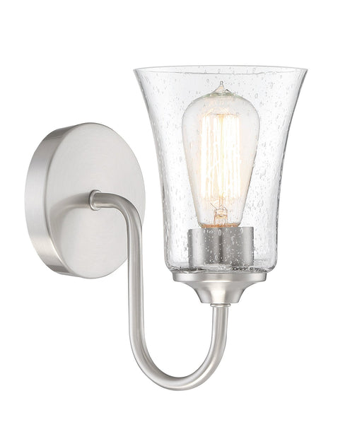 Gwyneth 1 Light 7" Wall Sconce in Brushed Polished Nickel