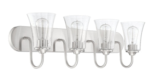 Gwyneth 4 Light 30" Vanity in Brushed Polished Nickel