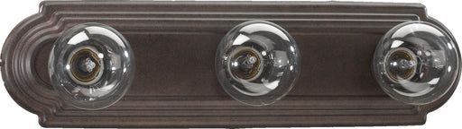 3 Light Stepped Vanity in Toasted Sienna