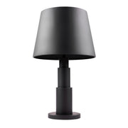 Giustino 3-Light 32.5" Table Lamp in Matte Black