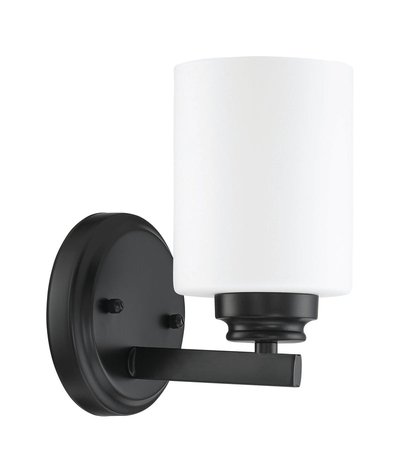 Bolden 1 Light 6.5" Vanity in Flat Black