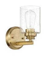 Bolden 1 Light 6.5" Vanity in Satin Brass