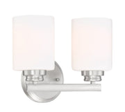 Bolden 2 Light 11" Vanity in Brushed Polished Nickel
