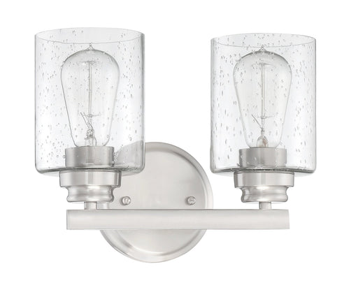 Bolden 2 Light 11" Vanity in Brushed Polished Nickel