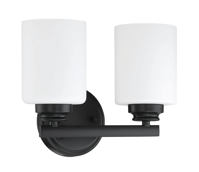 Bolden 2 Light 11" Vanity in Flat Black