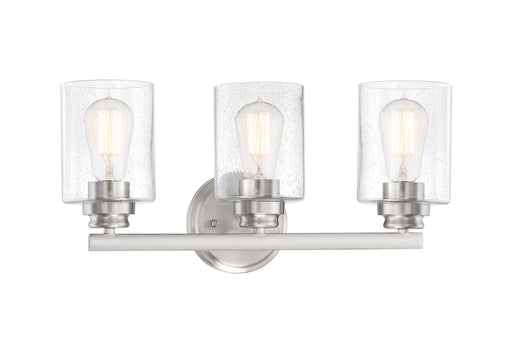 Bolden 3 Light 18" Vanity in Brushed Polished Nickel