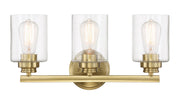 Bolden 3 Light 18" Vanity in Satin Brass