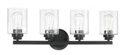 Bolden 4 Light 25.13" Vanity in Flat Black