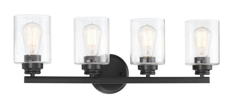 Bolden 4 Light 25.13" Vanity in Flat Black