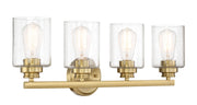 Bolden 4 Light 25.13" Vanity in Satin Brass